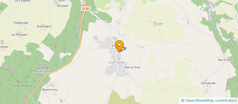 localisation de l'entreprise SARL LSA à PLOUNEVENTER