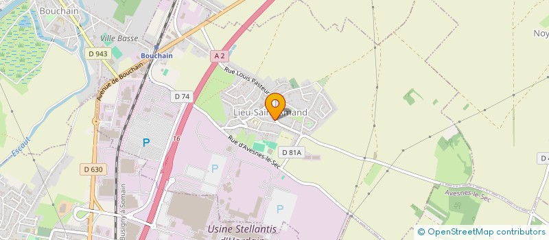 localisation de l'entreprise SARL LSTP  LIEU-SAINT-AMAND