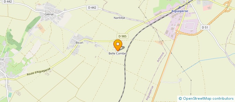 localisation de l'entreprise SARL LTA à ARTONNE