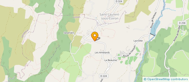 localisation de l'entreprise SARL LTR  LUSSAS