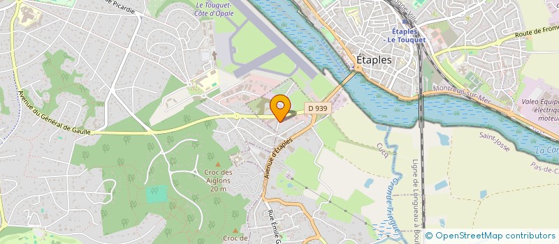 localisation de l'entreprise SARL LTV  CUCQ