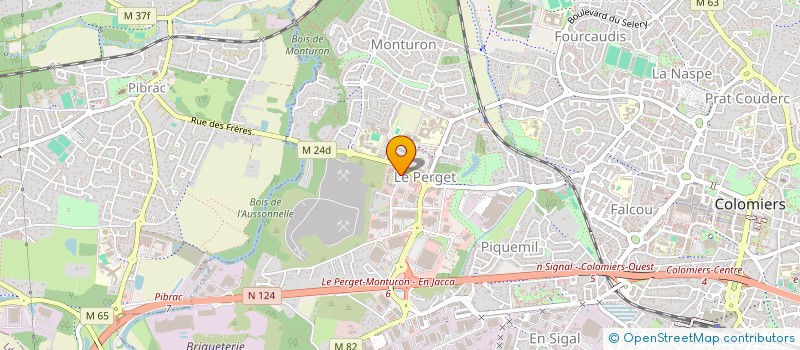 localisation de l'entreprise SARL LUAM à COLOMIERS