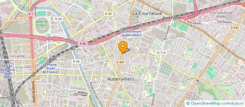 localisation de l'entreprise SARL LUAN à AUBERVILLIERS