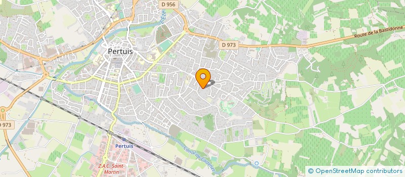 localisation de l'entreprise SARL LUBERON EXPERTISES à PERTUIS