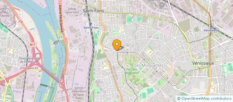 localisation de l'entreprise SARL LUC à VENISSIEUX
