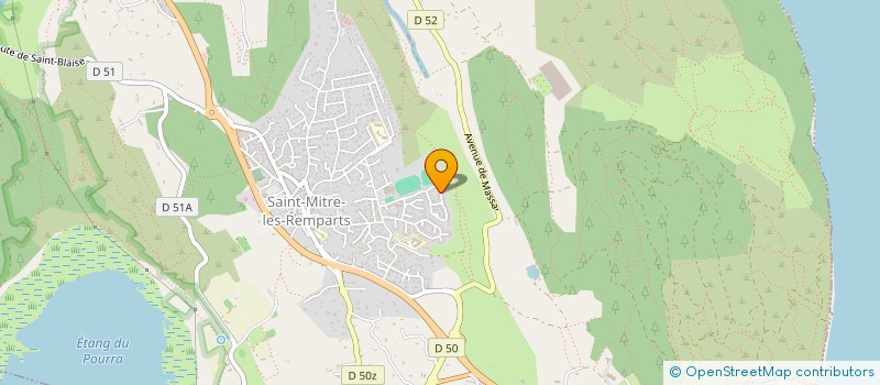localisation de l'entreprise SARL LUC'CARO  SAINT-MITRE-LES-REMPARTS