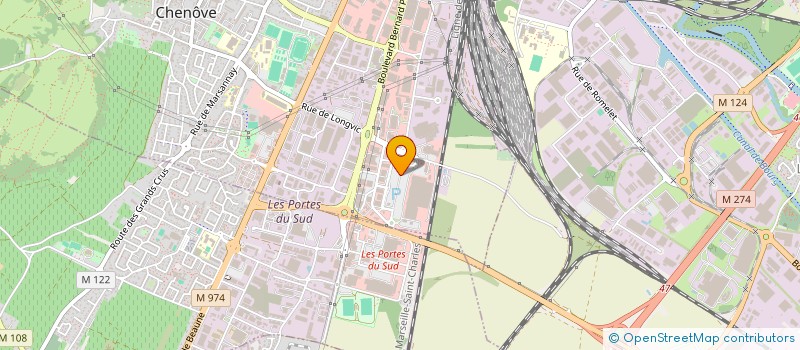 localisation de l'entreprise SARL LUCA  CHENOVE