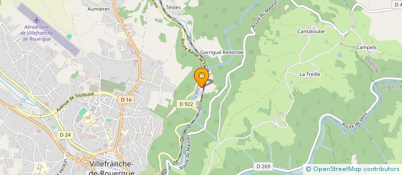 localisation de l'entreprise SARL LUCANE à VILLEFRANCHE-DE-ROUERGUE