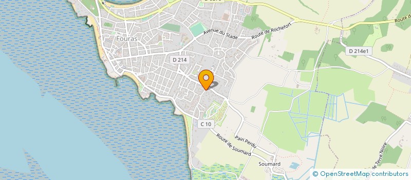 localisation de l'entreprise SARL LUCAS  FOURAS