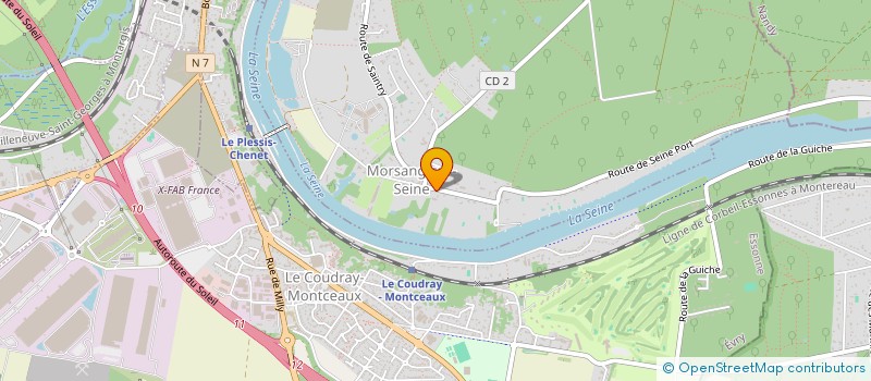 localisation de l'entreprise SARL LUCAS PATRIMOINE  MORSANG-SUR-SEINE