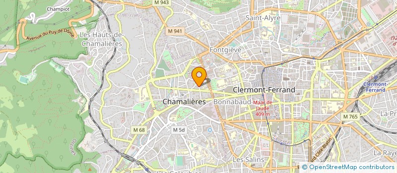 localisation de l'entreprise SARL LUCAS PHILIPPE à CHAMALIERES