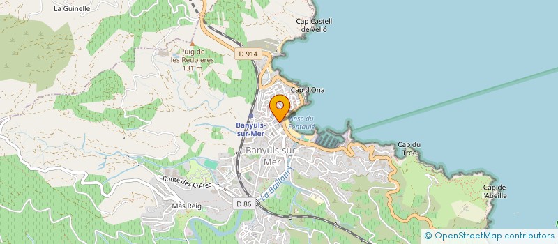 localisation de l'entreprise SARL LUCIE REMI à BANYULS-SUR-MER
