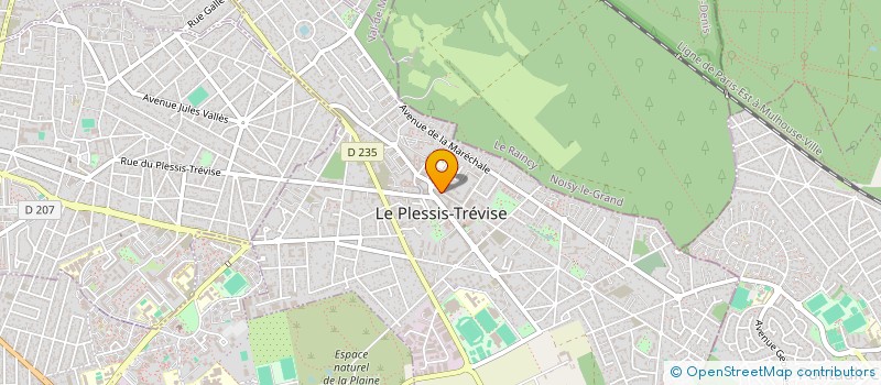 localisation de l'entreprise SARL LUCIE SHOP à LE PLESSIS-TREVISE