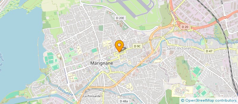 localisation de l'entreprise SARL LUCIEN CALABUIG à MARIGNANE