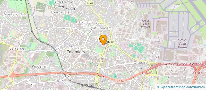 localisation de l'entreprise SARL LUCKY à COLOMIERS