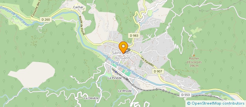 localisation de l'entreprise SARL LUCULUS à SAINT-JEAN-DU-GARD