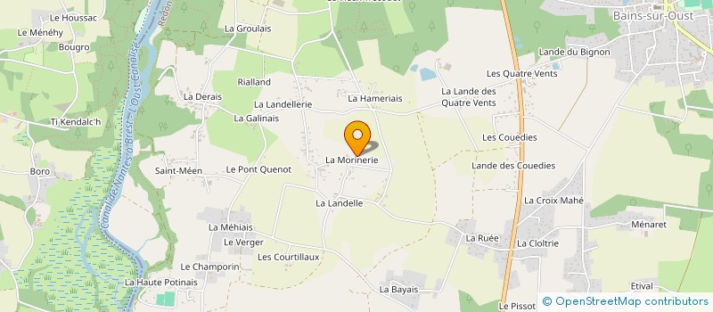 localisation de l'entreprise SARL LUD'ELEC  BAINS-SUR-OUST