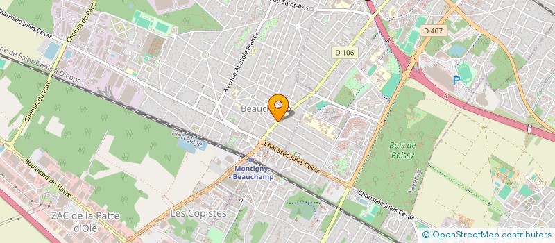localisation de l'entreprise SARL LUDECO à BEAUCHAMP