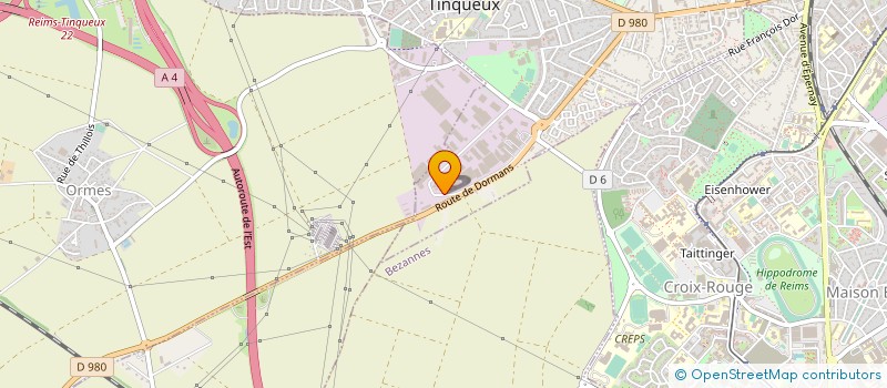 localisation de l'entreprise SARL LUDIMA à TINQUEUX