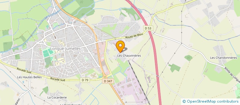 localisation de l'entreprise SARL LUDIPOSE à LONGUE-JUMELLES