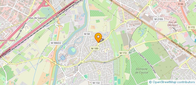 localisation de l'entreprise SARL LUDIVINE LAURENT FABIEN à LATTES