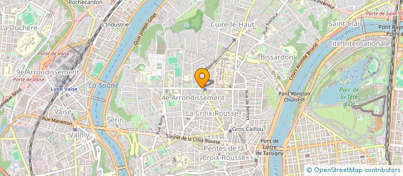 localisation de l'entreprise SARL LUDWIG  LYON