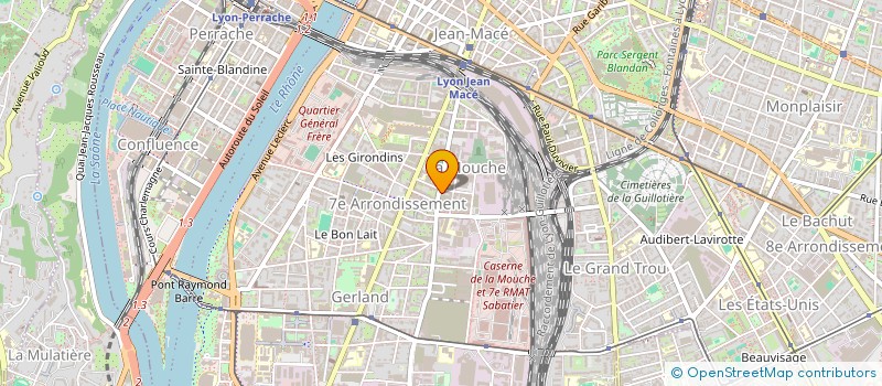 localisation de l'entreprise SARL LUGI  LYON