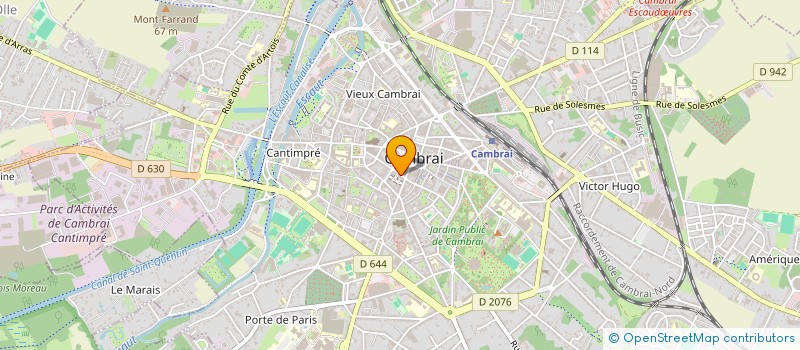 localisation de l'entreprise SARL LUIS à CAMBRAI
