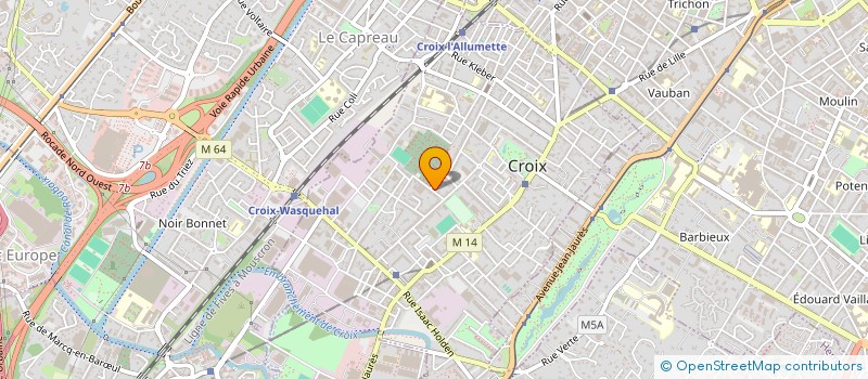 localisation de l'entreprise SARL LUISETTI BTP à CROIX