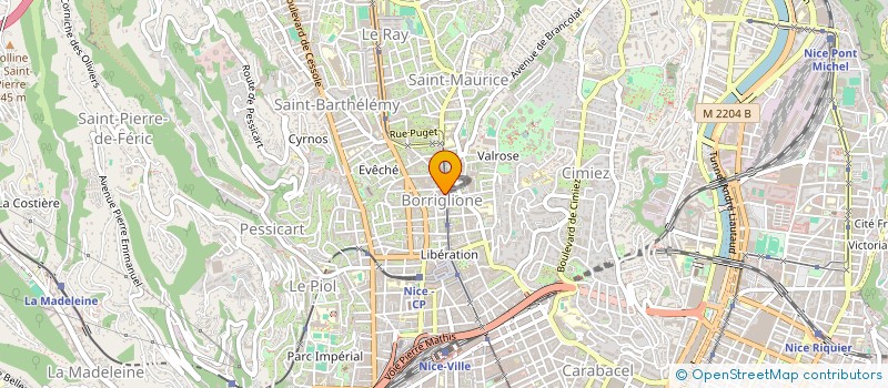 localisation de l'entreprise SARL LULI  NICE