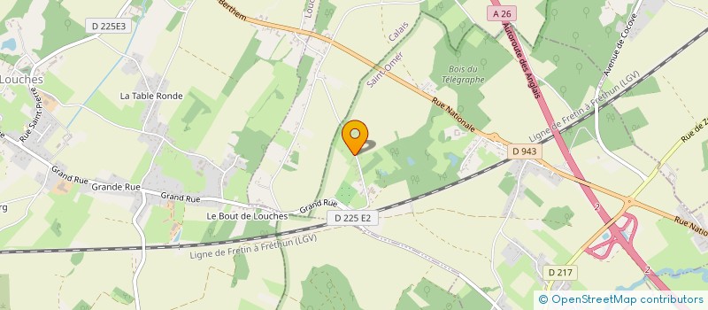 localisation de l'entreprise SARL LULO INVEST  ZOUAFQUES