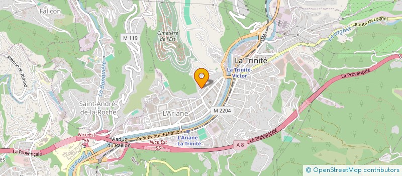 localisation de l'entreprise SARL LULUGO à NICE