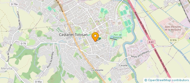 localisation de l'entreprise SARL LULULOC  CASTANET-TOLOSAN