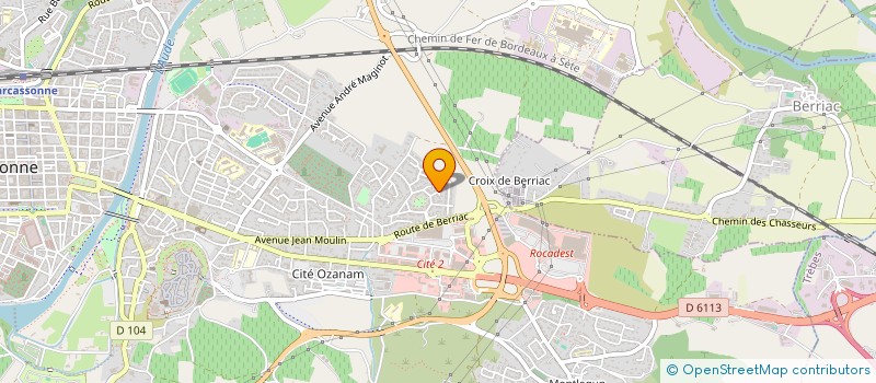 localisation de l'entreprise SARL LUMI 11 à CARCASSONNE