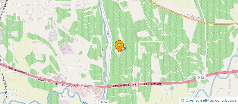 localisation de l'entreprise SARL LUMIERE DE PROVENCE à TRETS