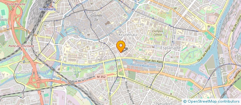 localisation de l'entreprise SARL LUNA à STRASBOURG