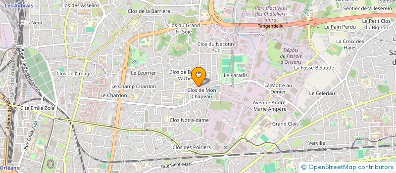 localisation de l'entreprise SARL LUNA 45 à ORLEANS
