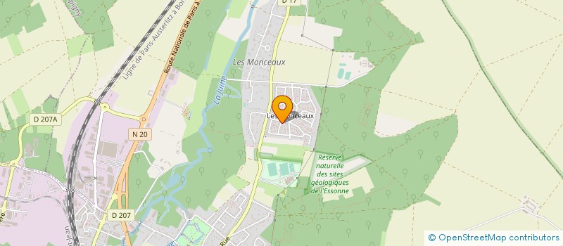 localisation de l'entreprise SARL LUNA à MORIGNY-CHAMPIGNY