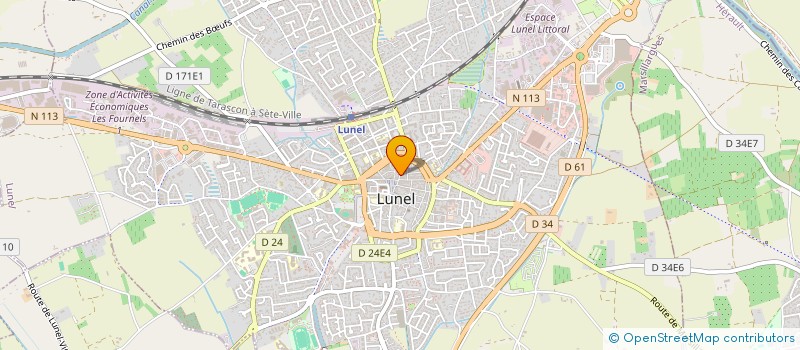 localisation de l'entreprise SARL LUNEL PAS CHER à LUNEL