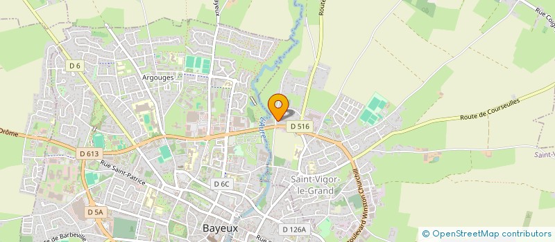 localisation de l'entreprise SARL LUNITIALE  SAINT-VIGOR-LE-GRAND