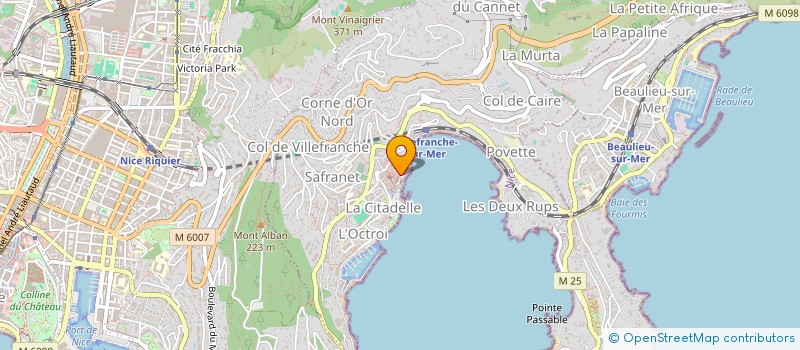 localisation de l'entreprise SARL LUPPINO JOSEPH à VILLEFRANCHE-SUR-MER