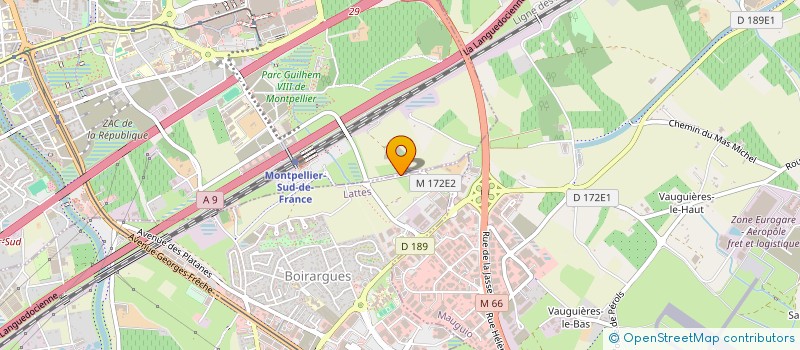 localisation de l'entreprise SARL LUQUE à LATTES