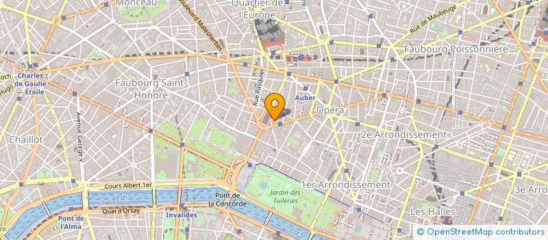 localisation de l'entreprise SARL LUTECE MADELEINE PATRIMOINE FINANCE à PARIS