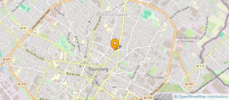localisation de l'entreprise SARL LUTEX à TOURCOING