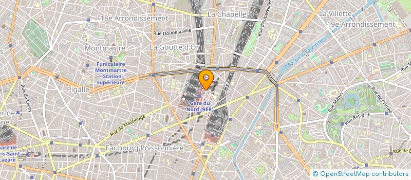 localisation de l'entreprise SARL LUX  PARIS