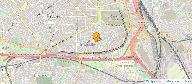 localisation de l'entreprise SARL LUZELEC à LILLE