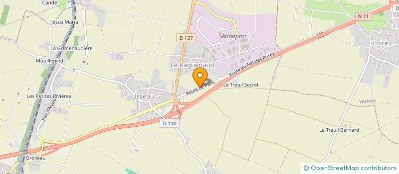 localisation de l'entreprise SARL LV ATLANTIQUE à SAINTE-SOULLE