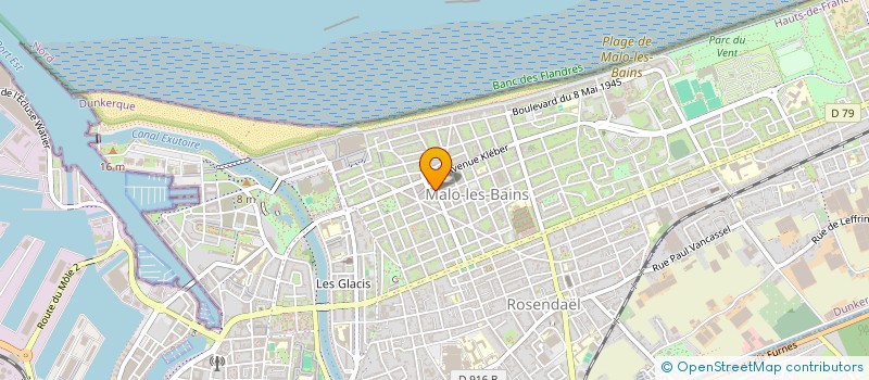 localisation de l'entreprise SARL LV RIEM à DUNKERQUE