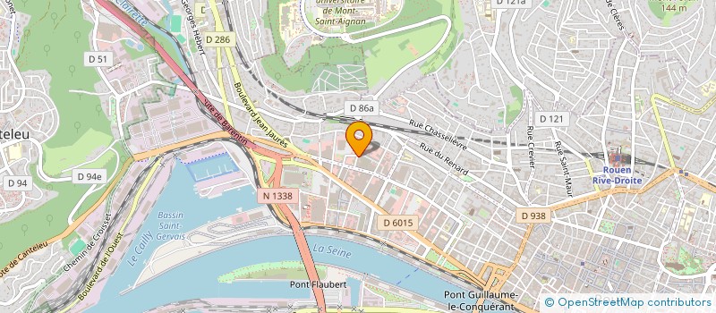 localisation de l'entreprise SARL LVDA à ROUEN