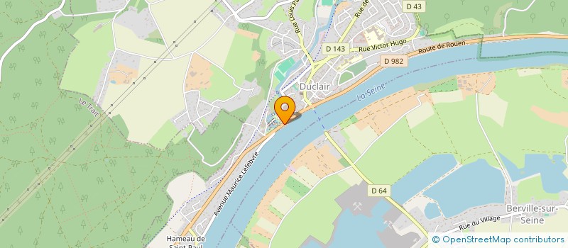 localisation de l'entreprise SARL LVLT  DUCLAIR